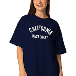 STATUS MANTRA Round Neck Drop Shoulder Typography Printed Regular Fit Cotton T-shirt-image-11