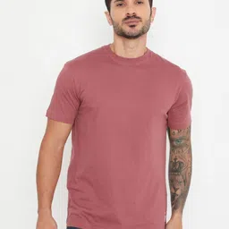 Rivolta Men Solid Round Neck T-shirt-picture-39