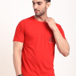 HOUSE OF VEDAS Typography Printed Short Sleeves T-shirt-picture-25