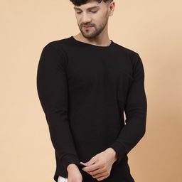 Rigo Round Neck Pockets Cotton Casual T-shirt-image-57