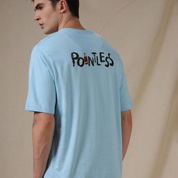 WROGN Typography Printed Round Neck Short Sleeves Regular T-shirt-image-21