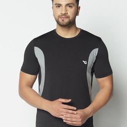 GLITO Colourblocked Cotton T-Shirt-image-64