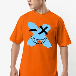 STATUS MANTRA Graphic Printed Oversized Pure Cotton Casual T-shirt-image-30