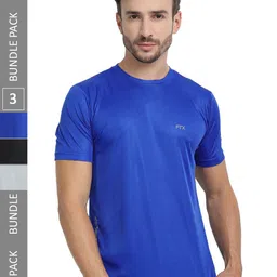 FTX Pack Of 3 Round Neck Regular T-shirt-picture-16