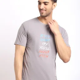 HOUSE OF VEDAS Typography Printed T-shirt-image-59