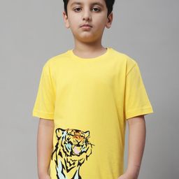 Friskers Boys Graphic Printed Pure Cotton T-shirt-picture-39