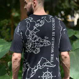 Stormborn Graphic Printed Pure Cotton Oversized Drop-Shoulder T-shirt-picture-25