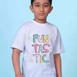 NUSYL Boys Typography Printed Oversized T-shirt-image-76