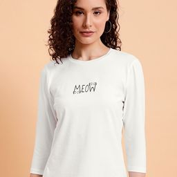 MINT STREET Typography Printed Pure Cotton T-shirt-image-10