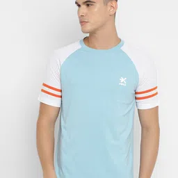 HRX by Hrithik Roshan Men Colourblocked Pockets T-shirt-image-81