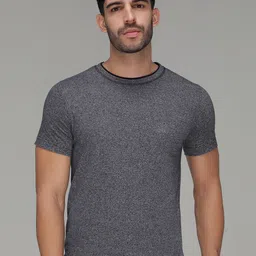 SPORTO Men Everfresh Solid Round Neck T-shirt-image-23