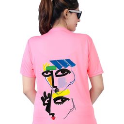 TAJNAN Women Graphic Printed Short Sleeves Round Neck T-shirt-image-77