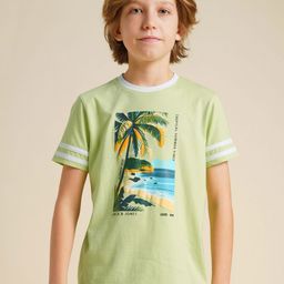 Jack & Jones Junior Boys Printed Pockets T-shirt-image-123