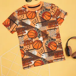 Pantaloons Junior Boys Printed Pockets T-shirt-25