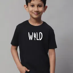 Friskers Boys Typography Printed Cotton Regular-Fit Knitted T-shirt-image-121