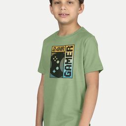 BAESD Boys Typography Printed Round Neck T-shirt-image-77