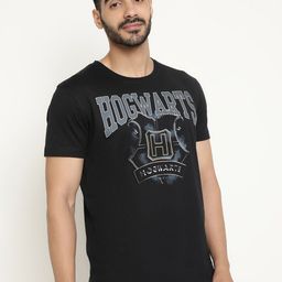 Octave Typography Printed Cotton T-shirt-image-29