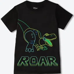 YK Disney Boys Round Neck Toy Story Printed Cotton T-shirt-image-12