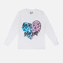Bodycare Girls Typography Printed Cotton T-shirt-picture-20