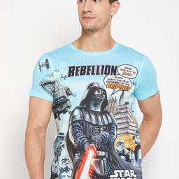 Wear Your Mind Star Wars Printed Casual T-shirt-image-77
