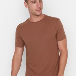Trendyol Round Neck Short Sleeves Casual T-shirt-picture-36