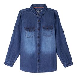 Cantabil Boys Spread Collar Casual Cotton Shirt-picture-36