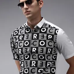 SHOWOFF Men Classic Printed Casual Shirt-picture-16
