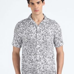 Flying Machine Floral Printed Casual Shirt-picture-44