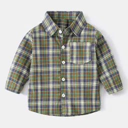 StyleCast Boys Tartan Checks Opaque Checked Casual Shirt-image-41