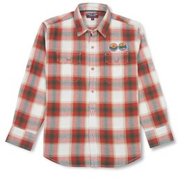 Gini and Jony Boys Tartan Checked Spread Collar Long Sleeve Pocket Cotton Casual Shirt-image-79