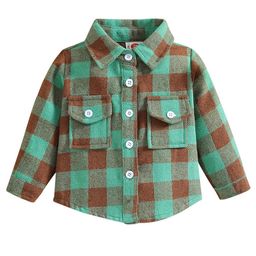 StyleCast Boys Green Buffalo Checked Casual Shirt-13