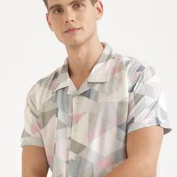 Joven Men Opaque Checked Casual Shirt-image-5