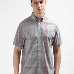 Tommy Hilfiger Button-Down Collar Short Sleeves Casual Shirt-image-41
