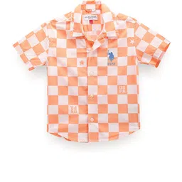 U.S. Polo Assn. Kids Boys Classic Checked Casual Shirt-15
