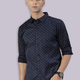 Joven Opaque Printed Casual Shirt-image-53