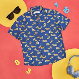 Pantaloons Junior Boys Conversational Printed Cotton Casual Shirt-image-94