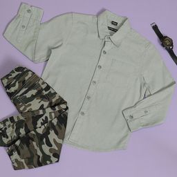 Hoop Boys Opaque Spread Collar Chest Pocket Full Sleeves Cotton Casual Regular Fit Shirt-image-18