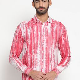 JAVINISHKA Relaxed Tie & Dyed Casual Shirt-image-81