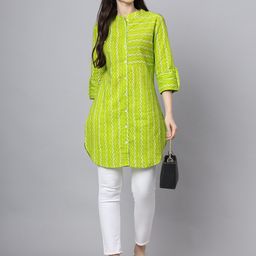FABRIC FITOOR Devaarti Printed Casual Long Shirt-image-54
