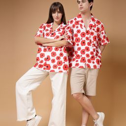 VESTIDO MODAS Unisex Animal Opaque Printed Casual Shirt-image-11