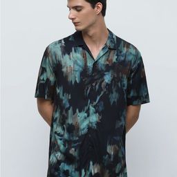 SELECTED Men Abstract Printed Regular Fit Casual Shirt-picture-17