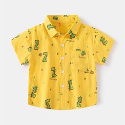 StyleCast Boys Spread Collar Conversational Printed Casual Shirt-image-40
