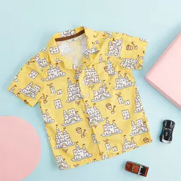 Pantaloons Baby Boys Graphic Printed Cotton Casual Shirt-picture-21