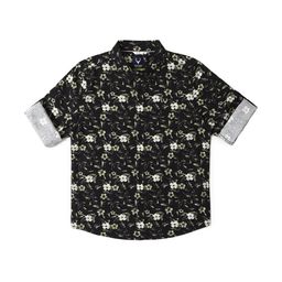 Allen Solly Junior Boys Slim Fit Floral Printed Roll-Up Sleeves Casual Shirt-91