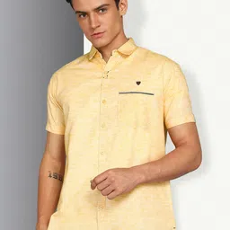 Kuons Avenue Smart Slim Fit Linen Cotton Casual Shirt-image-71
