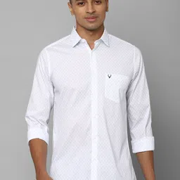 Allen Solly Slim Fit Micro Ditsy Printed Casual Shirt-image-37
