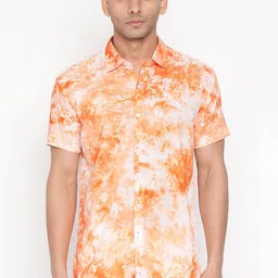 JAVINISHKA Unisex Classic Slim Fit Abstract Printed Casual Shirt-image-74
