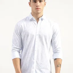 United Colors of Benetton Men Slim Fit Opaque Printed Casual Shirt-picture-33