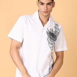 V-Mart Men Floral Opaque Printed Casual Shirt-image-23