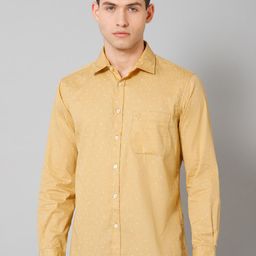 Cantabil Spread Collar Comfort Floral Printed Casual Cotton Shirt-image-48